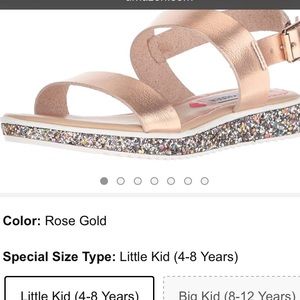 Steve Madden JGia Rose Gold Sandals